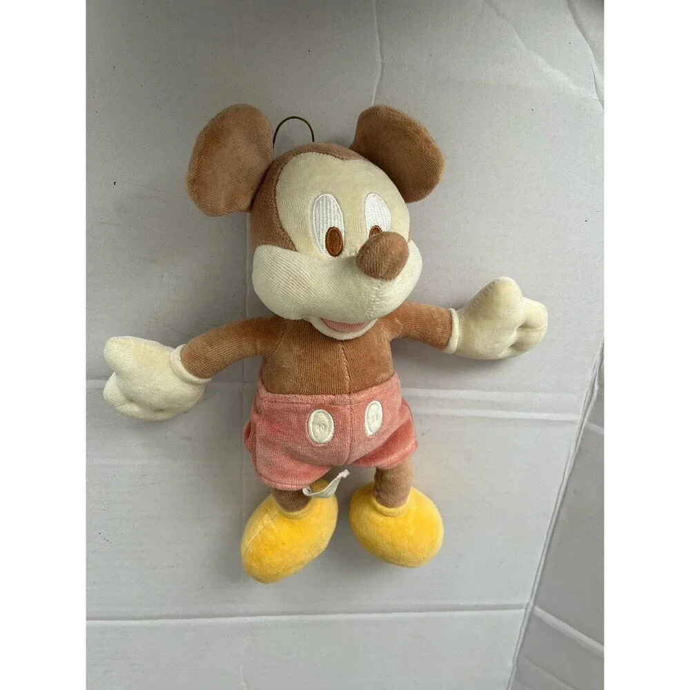 DISNEY BABY MICKEY MOUSE RATTLE PLUSH